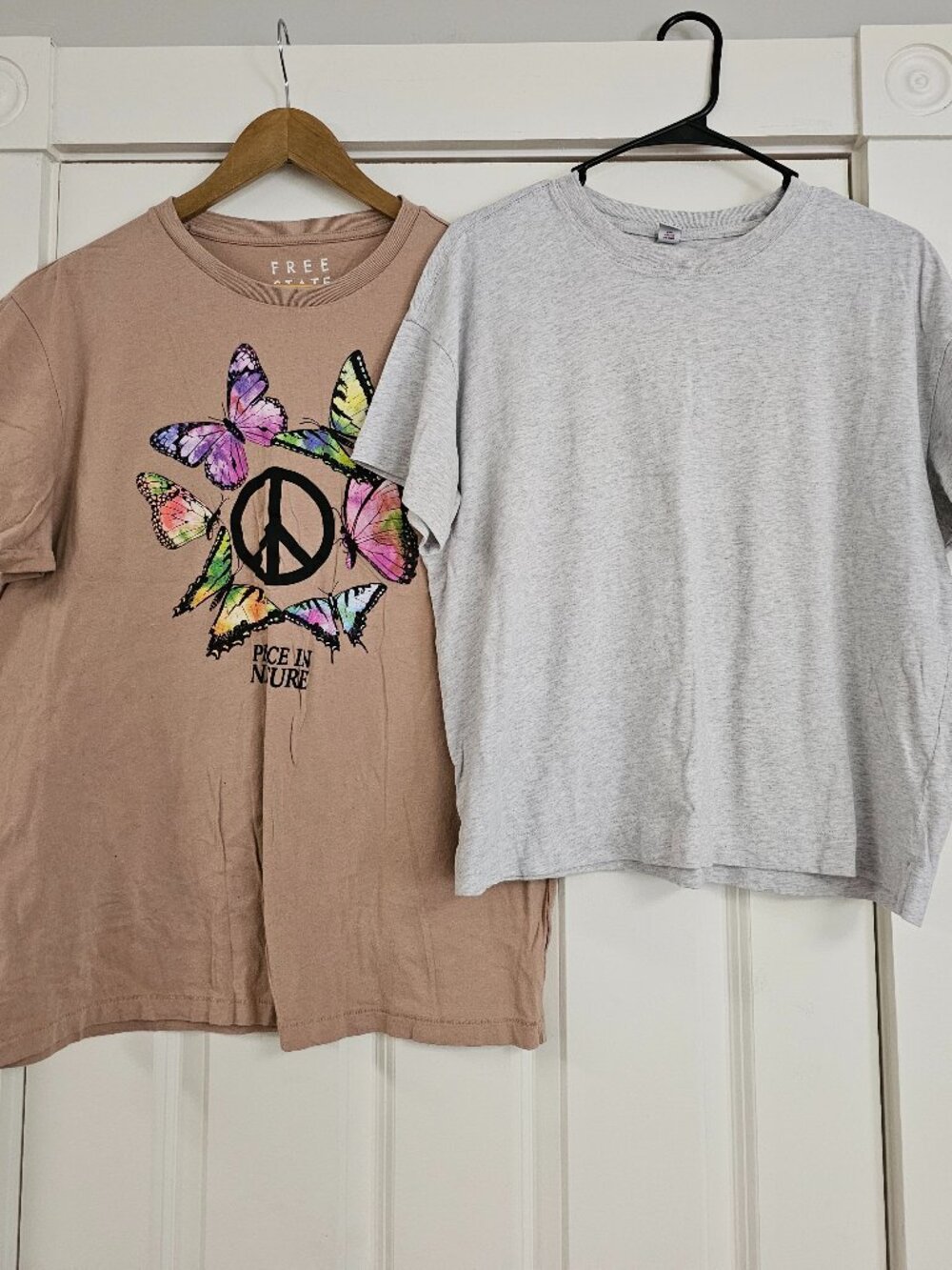 Women's T-shirts (size L), Free State&Old Navy, short sleeve, summer lightweight
